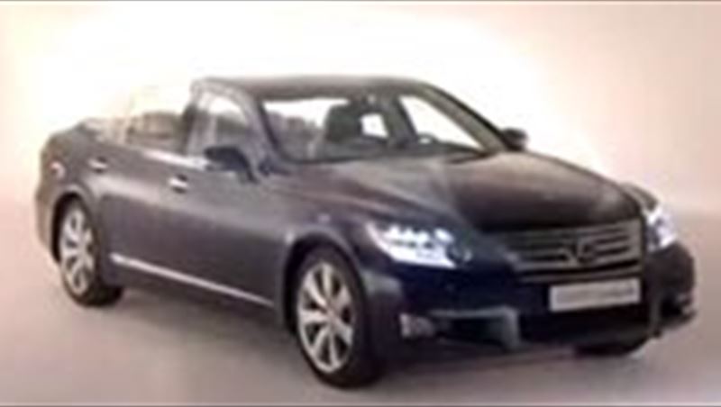 Lexus LS Hybrid for Prince Albert royal wedding